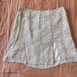 Skylar + Madison Mini Skirt w/ Side Slit